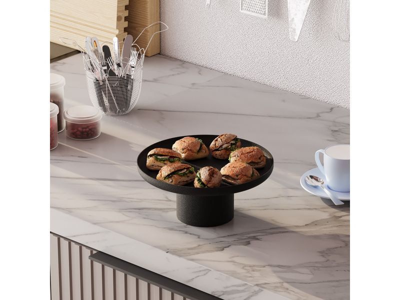 Wallxpert Dekoschale 25.5/20.5/18.5 cm, 1 Stück, Schwarz