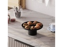 Wallxpert Dekoschale 25.5/20.5/18.5 cm, 1 Stück, Schwarz
