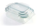 GOURMETmaxx Vorratsdose 1040 l, Transparent