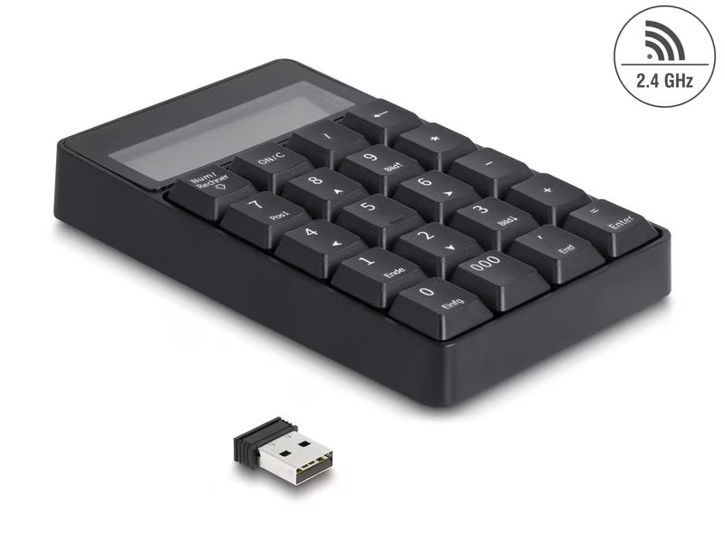 Delock Ziffernblock 2.4 GHz