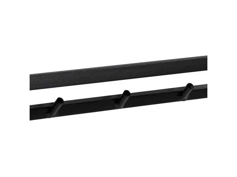 AC Design Garderobenleiste Seaford 7 Haken, Schwarz