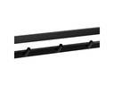AC Design Garderobenleiste Seaford 7 Haken, Schwarz