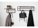 AC Design Garderobenleiste Seaford 7 Haken, Schwarz