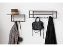 AC Design Garderobenleiste Seaford 7 Haken, Nature/Schwarz