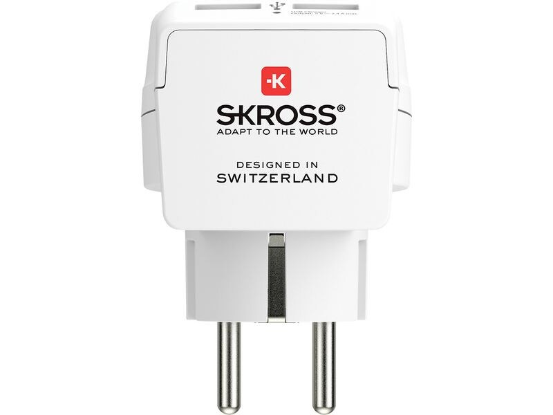 SKROSS Reiseadapter Country Europe / Europe, USB