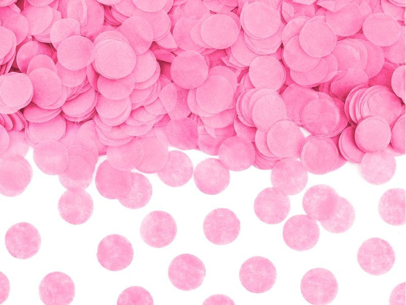 Partydeco Streudeko Konfettikanone Boy/Girl Rosa