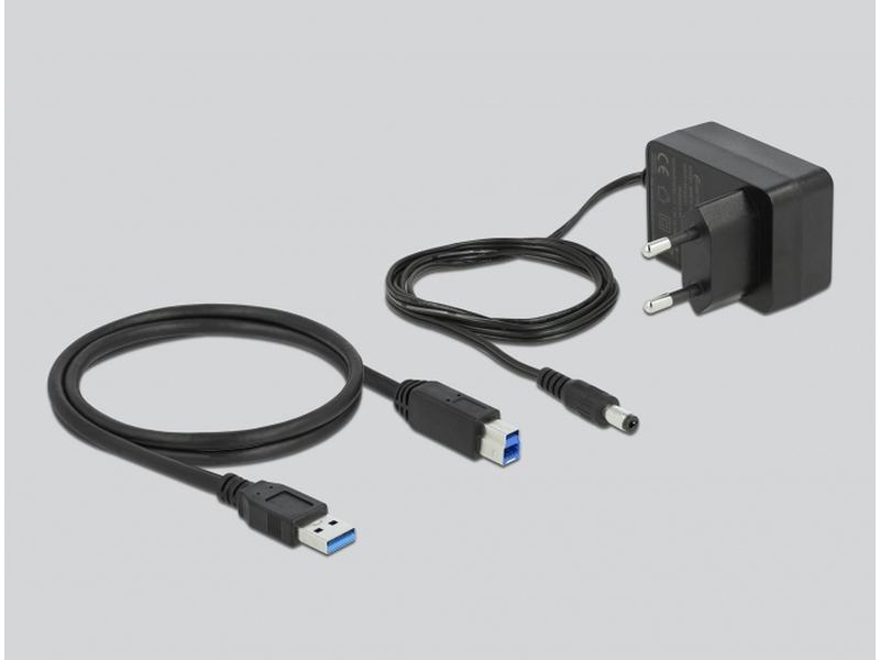 Delock USB-Hub 63262 USB 3.0 - 4x USB-A / 1x Ladeanschluss