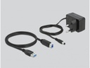 Delock USB-Hub 63262 USB 3.0 - 4x USB-A / 1x Ladeanschluss