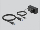 Delock USB-Hub 63263 USB 3.0 - 4x USB-A / 2x Ladeanschluss