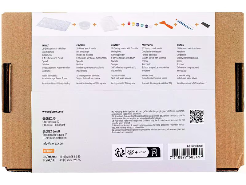 Glorex Modellier-Set Baufahrzeuge
