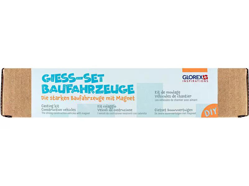 Glorex Modellier-Set Baufahrzeuge