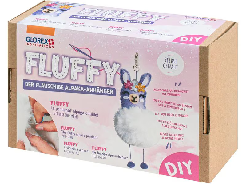 Glorex Bastelset Alpaka Anhänger