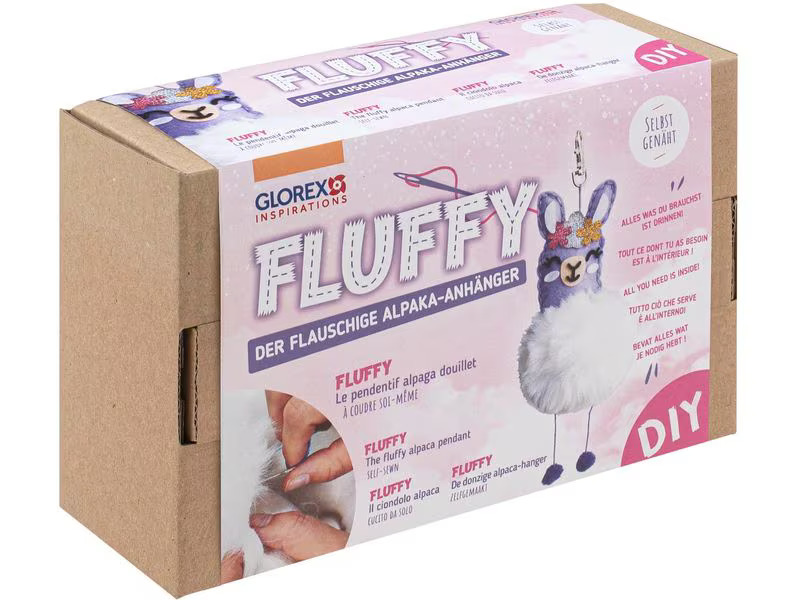Glorex Bastelset Alpaka Anhänger