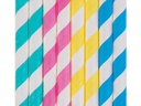 FURBER Strohhalm JUMBO Papier, 50 Stück