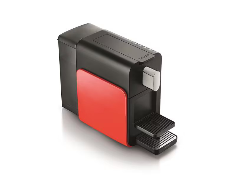 Delizio Kapselmaschine Brava Rot
