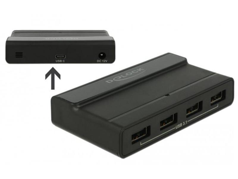 Delock USB-Hub 64053 4x USB-A