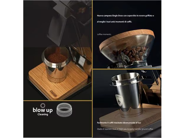 Eureka Kaffeemühle Mignon Oro Single Dose Weiss