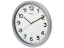 Maul Wanduhr MAULstep Ø 40 cm, Silber