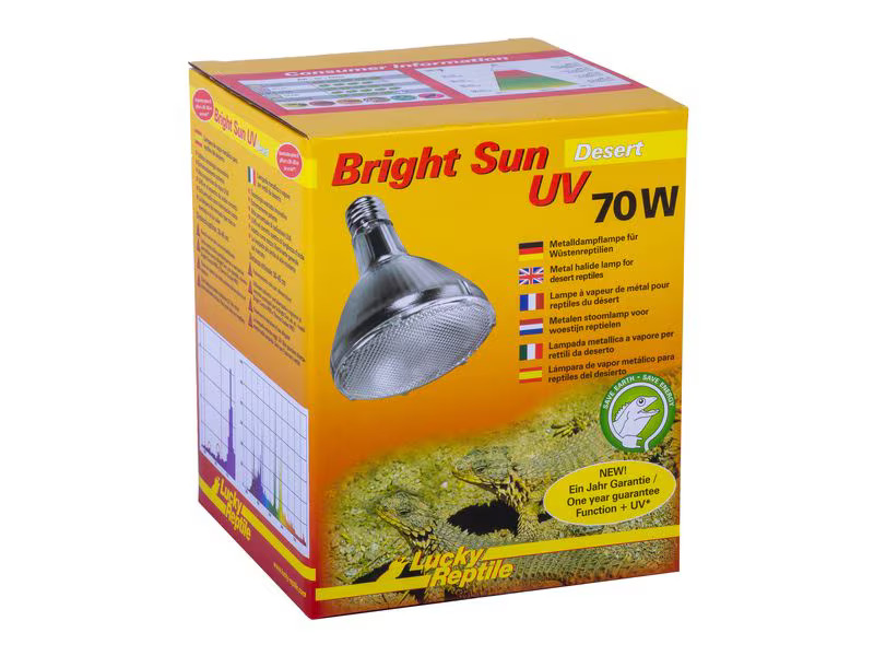 Lucky Reptile Terrarienlampe Bright Sun UV Desert 70 W