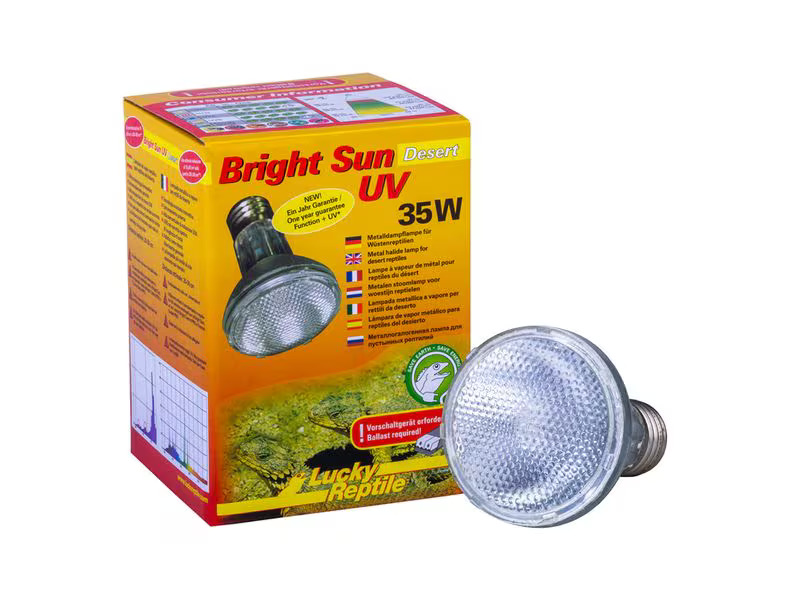 Lucky Reptile Terrarienlampe Bright Sun UV Desert 35 W