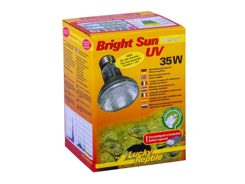 Lucky Reptile Terrarienlampe Bright Sun UV Desert 35 W