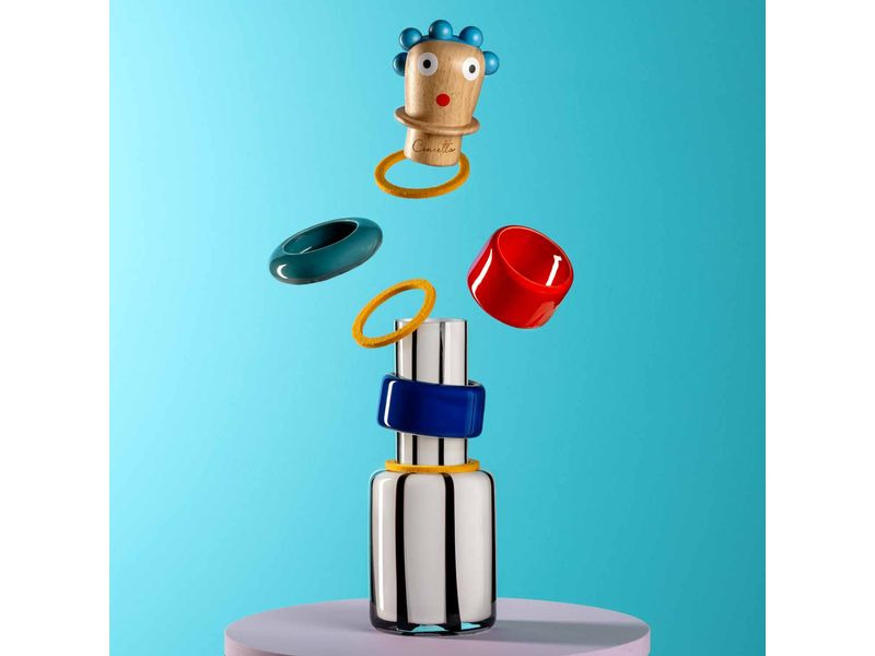 Leonardo Vase Buoni Amici Concetta 35 cm, Mehrfarbig