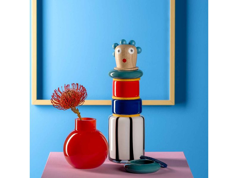 Leonardo Vase Buoni Amici Concetta 35 cm, Mehrfarbig
