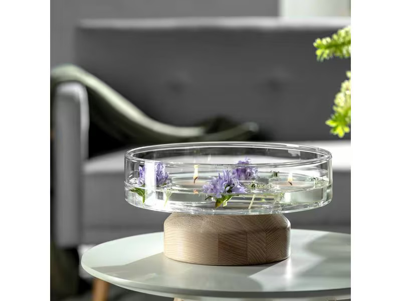 Leonardo Dekoschale Legno Nature/Transparent