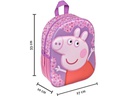 Scooli Kindergartenrucksack 3D Peppa Pig 7 l