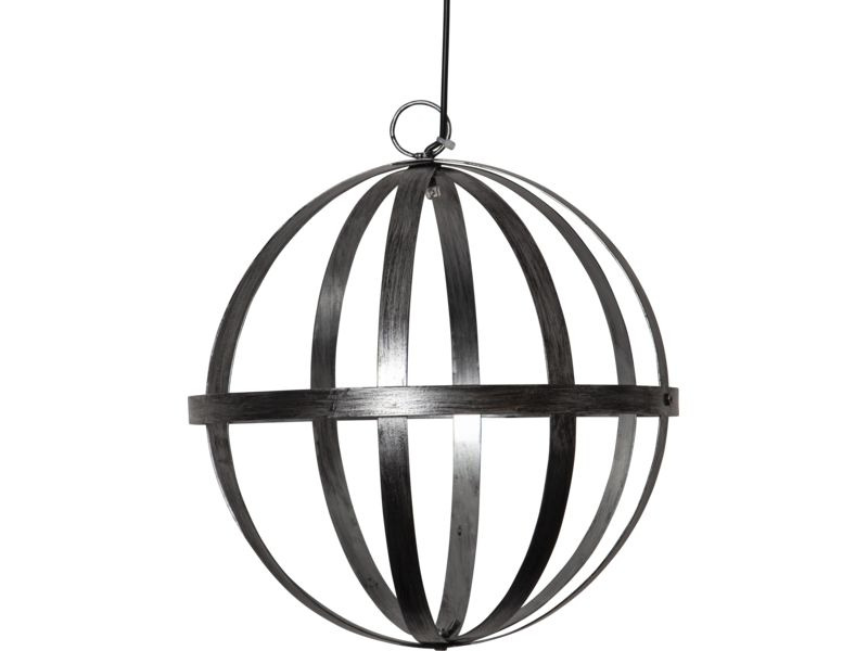 Star Trading Gartenlicht Solar Astri, Ø 25 cm, Silber