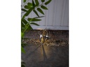 Star Trading Gartenlicht Solar Astri, Ø 25 cm, Silber