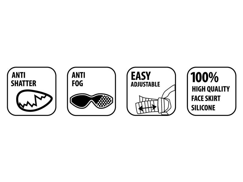 Schildkröt Funsports Junior Schwimmbrille Bali Rot