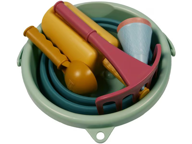 Schildkröt Funsports 7in1 Sand Toys Falteimer Set Grün