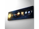 Wallxpert Bild Planeten 30 x 90 cm, Holz
