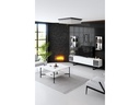 Woody Fashion Couchtisch Black Line 80 x 80 x 40 cm, Weiss