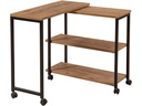 Woody Fashion Beistelltisch Melin 70 x 30 x 63 cm, Braun
