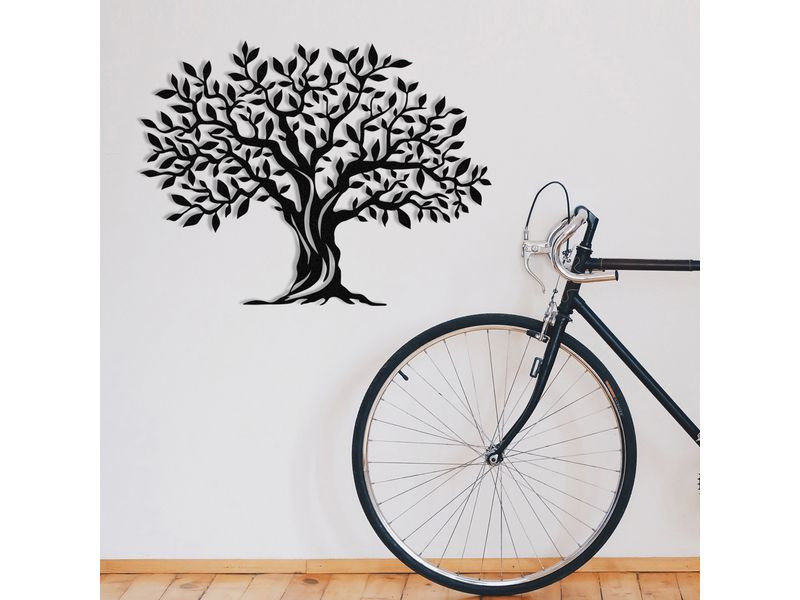 Wallxpert Wanddekoration Tree 69 x 52 cm, Metall