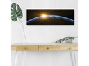 Wallxpert Bild World 30 x 90 cm, Holz