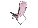 KOOR Campingstuhl Arieenzo, Rosa