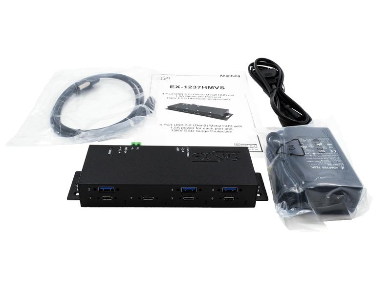 Exsys USB-Hub EX-1237HMVS