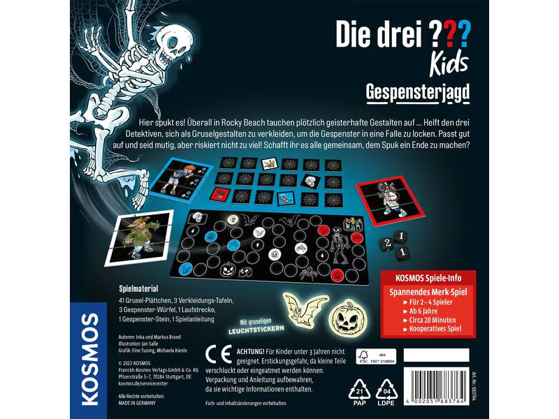 Kosmos Kinderspiel Die drei ??? Kids Gespensterjagd