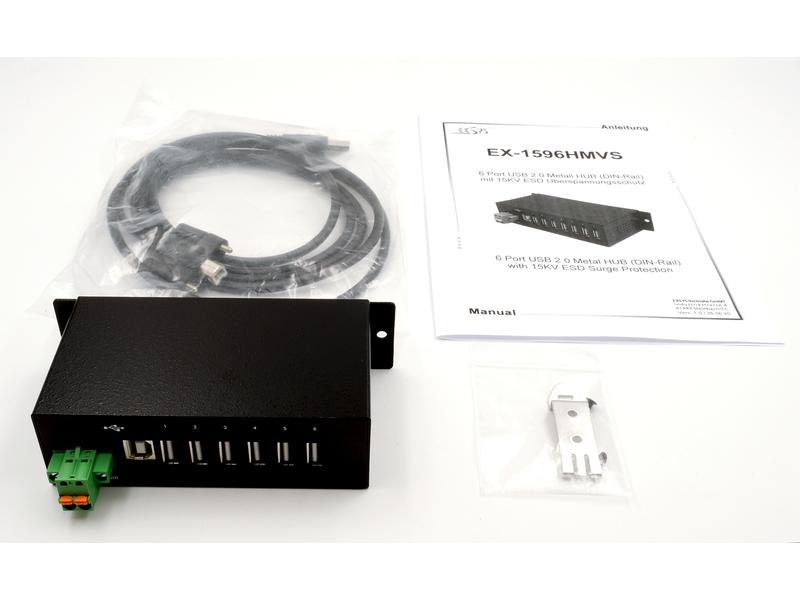 Exsys USB-Hub EX-1596HMVS