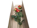 CHALET Kunstblume Rosenbouqet 87 cm, Rot/Gelb