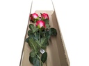 CHALET Kunstblume Rosenbouqet 87 cm, Fuchsia