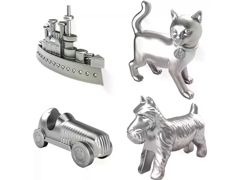 Hasbro Gaming Familienspiel Monopoly Kompakt -DE-