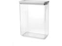 Brabantia Vorratsdose Tasty+ 5.4 l, Hellgrau/Transparent