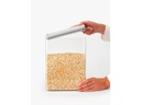 Brabantia Vorratsdose Tasty+ 5.4 l, Hellgrau/Transparent