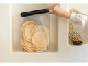 Brabantia Vorratsdose Tasty+ 5.4 l, Dunkelgrau/Transparent