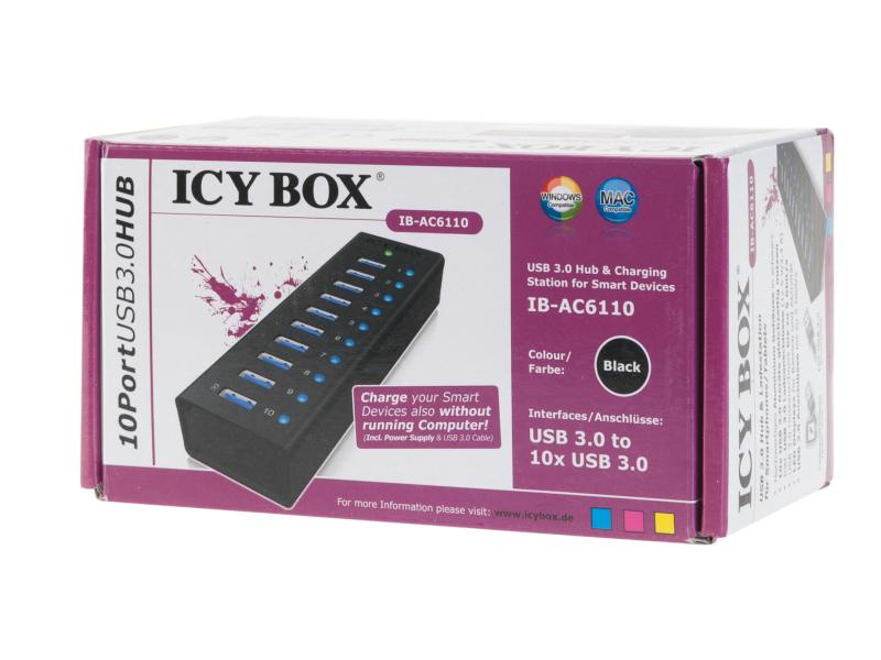 ICY BOX USB-Hub IB-AC6110