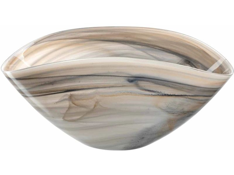 Leonardo Schale Alabastro 27 x 15 cm, 2 Stück, Beige